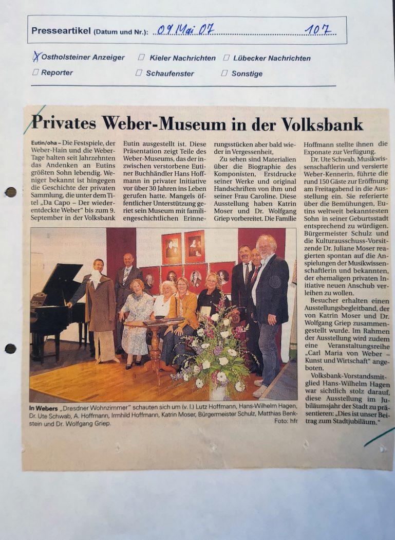 Weber-Ausstellung 2007