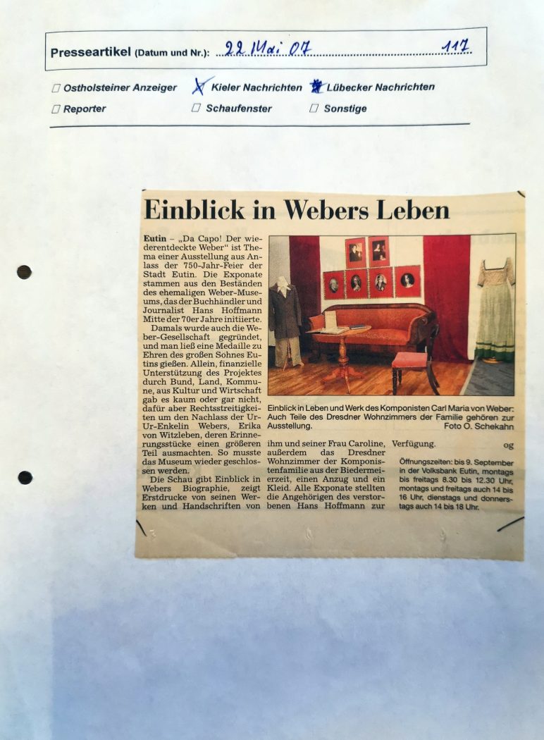 Weber-Ausstellung 2007
