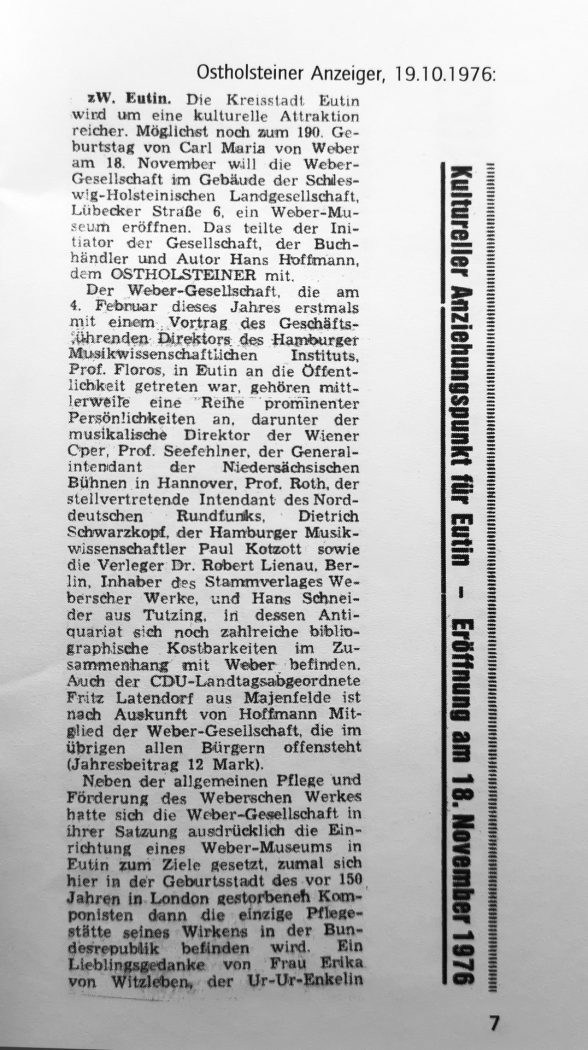 Weber-Ausstellung 2007