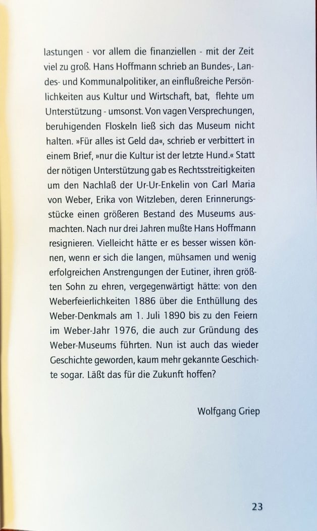 Weber-Ausstellung 2007