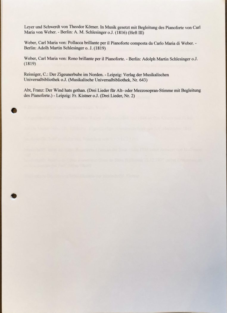 Weber-Museum geplant 2009