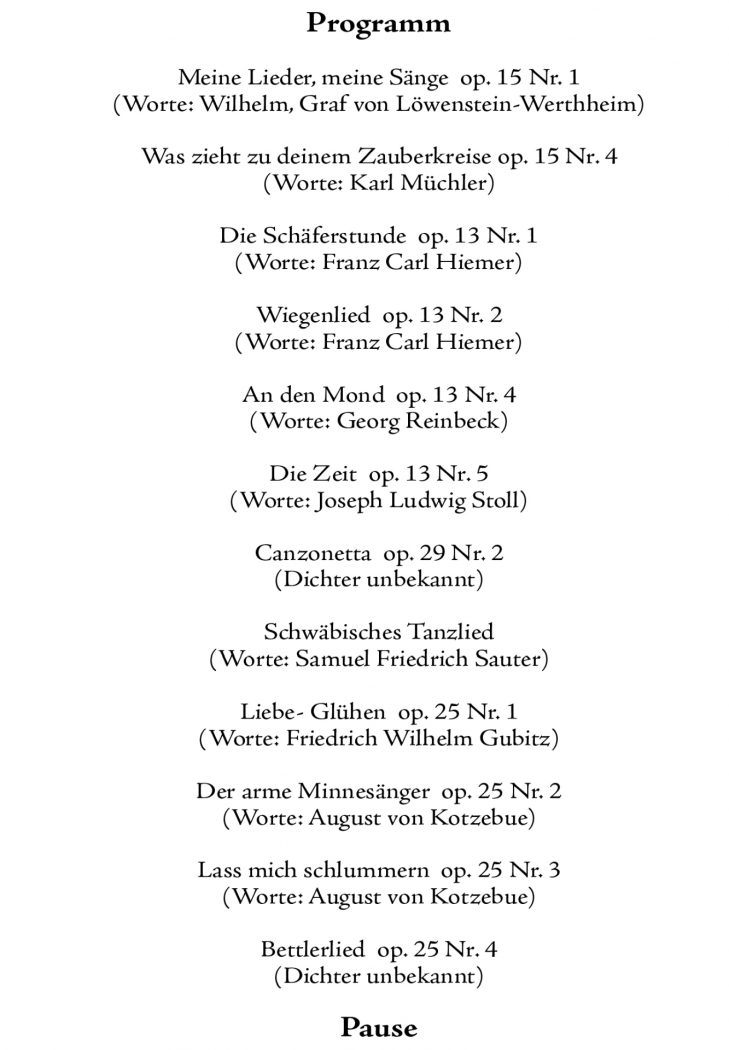 Eutiner Weber-Tage 2013