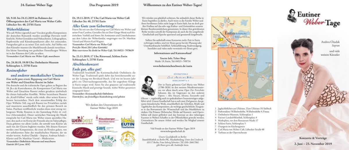 Eutiner Weber-Tage 2019 