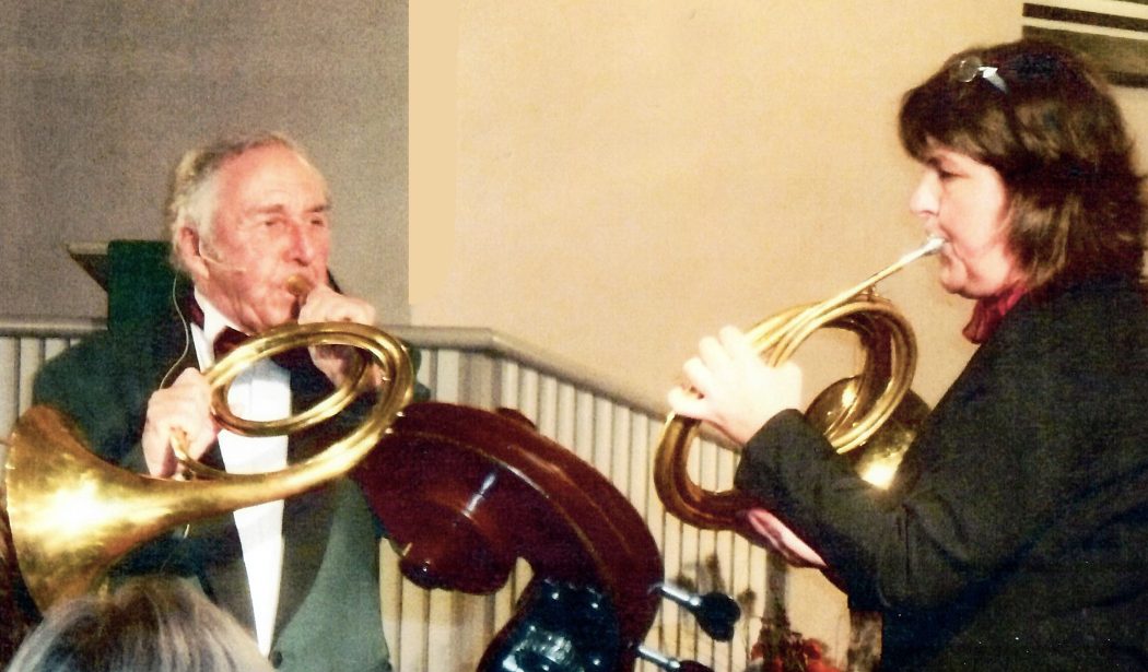 Aufnahmen für den Audio-Guide der Horn-Ausstellung