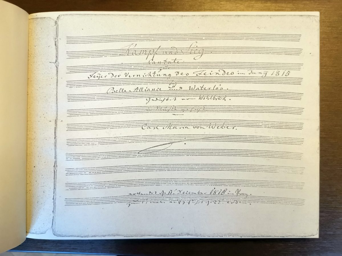 Partitur Kampf und Sieg