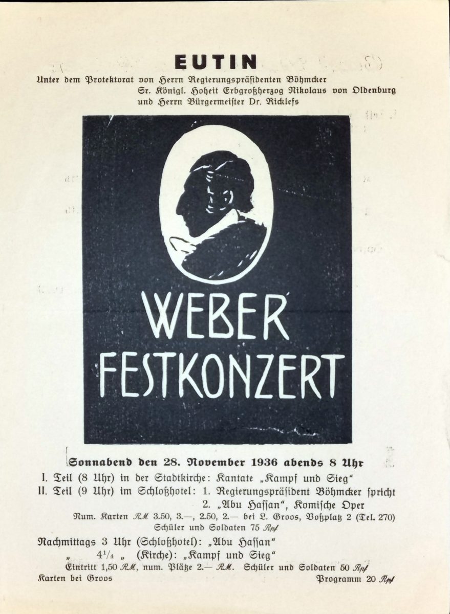 Weber Festkonzert 
