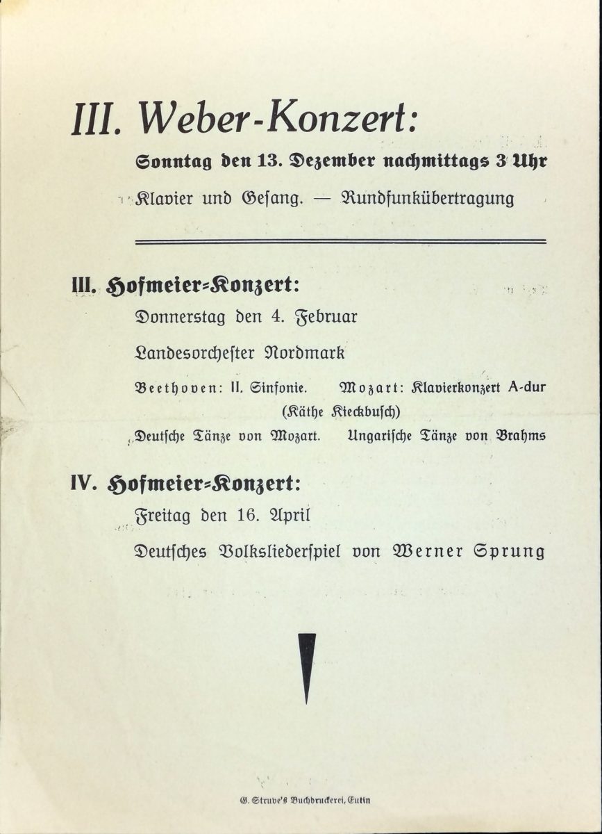 III. Weber-Konzert