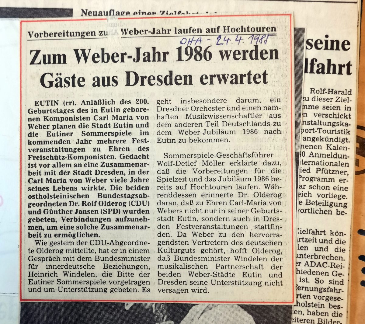 Weber-Jahr 1986