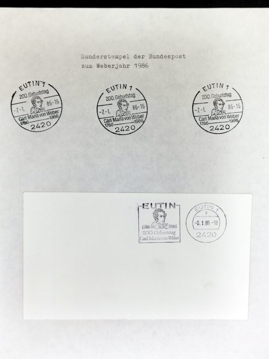 Sonderstempel der Bundespost