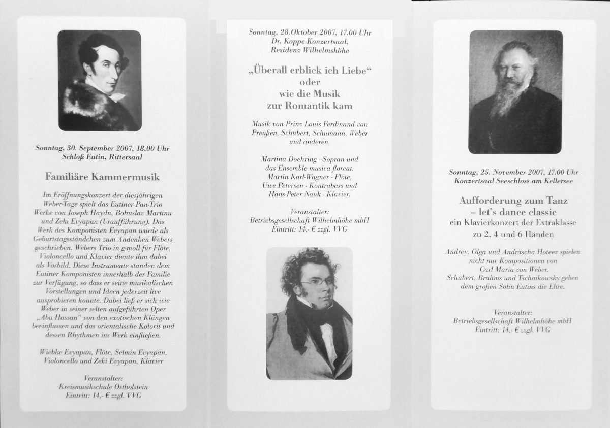 12. Eutiner Weber-Tage