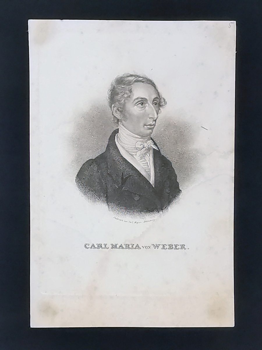 Carl Maria von Weber, 1823