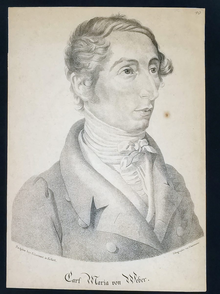  Carl Maria von Weber, 1823
