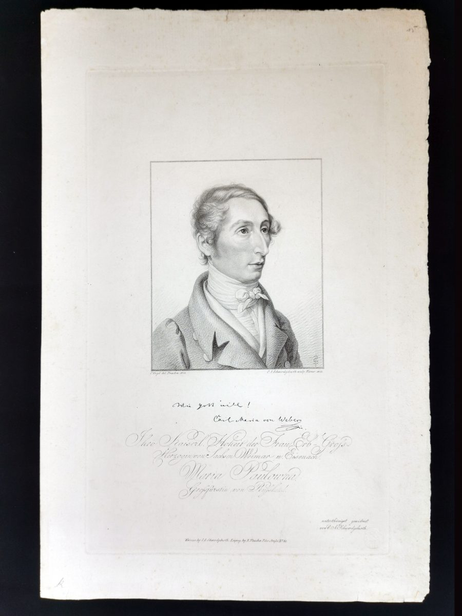 Carl Maria von Weber, 1823