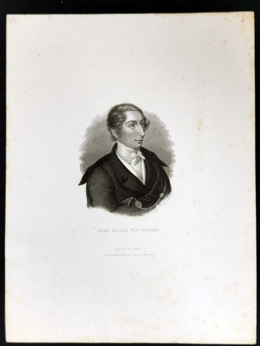 Carl Maria von Weber, 1823