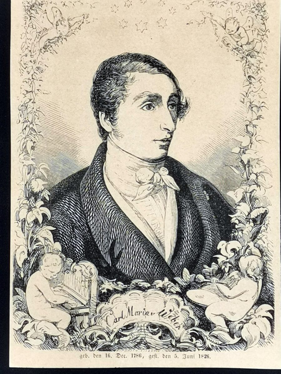 Carl Maria von Weber, 1823