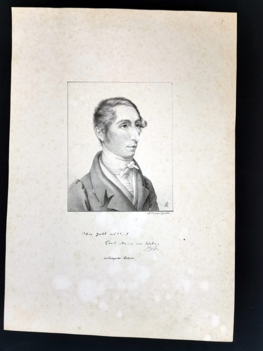 Carl Maria von Weber, 1823