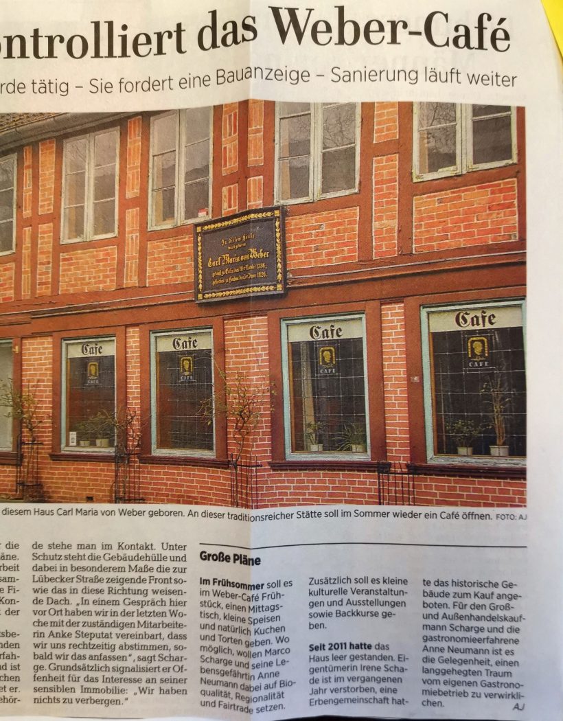 Geburtshaus, Weber Café