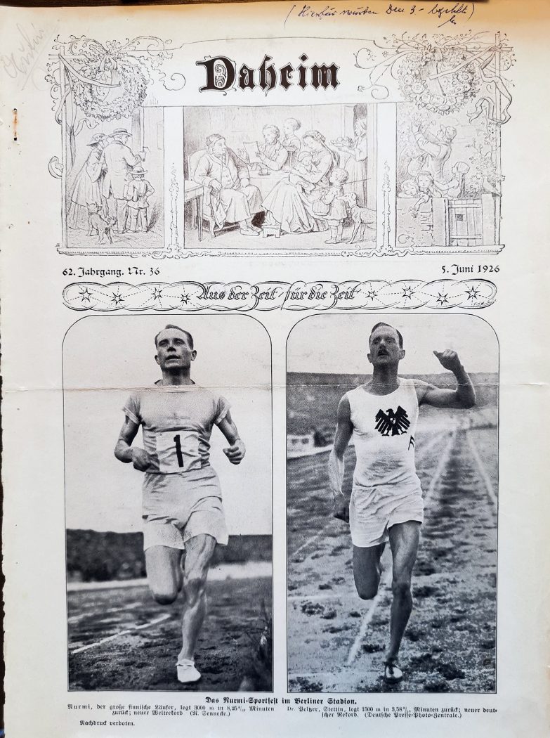 Zeitschrift Daheim 1926