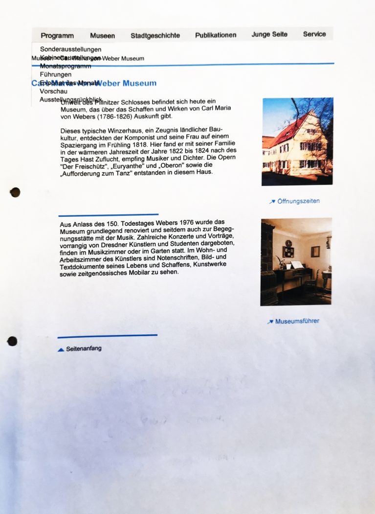 Weber-Museum Dresden