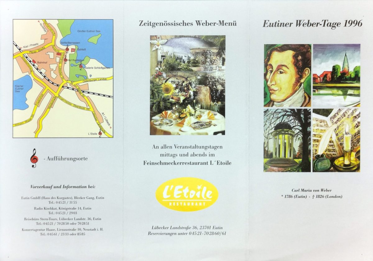 Eutiner Weber-Tage 1996