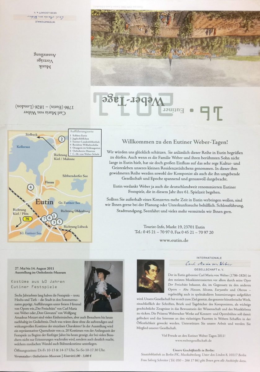 16. Eutiner Weber-Tage 2011