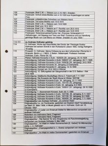 Weber-Museum Planung 1981