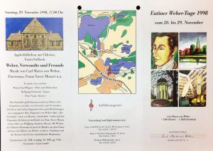 Eutiner Weber-Tage 1998