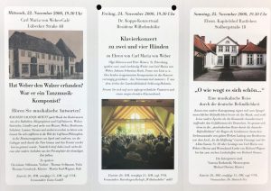 Eutiner Weber-Tage 2000