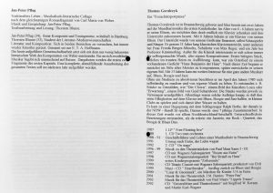 Eutiner Weber-Tage 2002