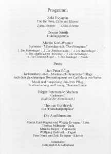 Eutiner Weber-Tage 2002