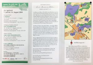 Eutiner Weber-Tage 2003