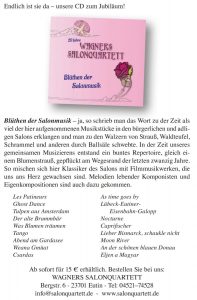 Eutiner Weber-Tage 2004