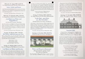 Eutiner Weber-Tage 2004