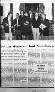 Eutiner Weber-Tage 2005