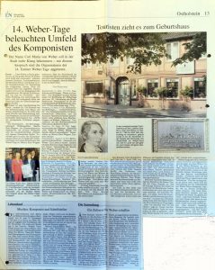 Eutiner Weber-Tage 2009