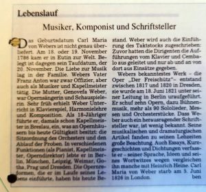 Eutiner Weber-Tage 2009