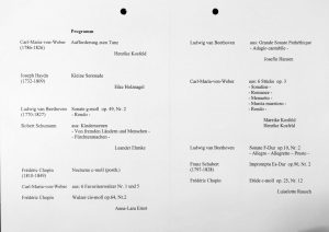 Eutiner Weber-Tage 2009