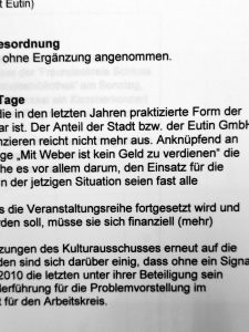 Eutiner Weber-Tage 2010