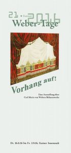 Eutiner Weber-Tage 2016