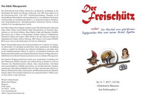 Eutiner Weber-Tage 2017