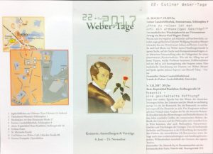 Eutiner Weber-Tage 2017