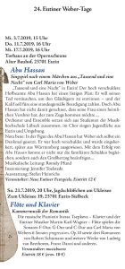 Eutiner Weber-Tage 2019 