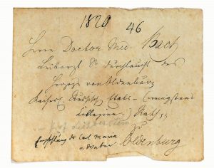 Archivschatz (Autograph)