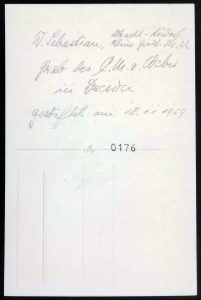 Grabstein der Ruhestätte in Dresden