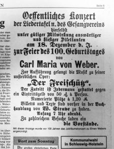 Konzert zum 100. Geburtstag