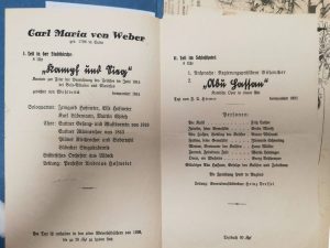 100-Jahrfeier Eutin, Programmheft
