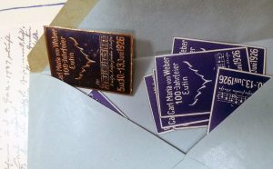 Umschlag mit 10  Vignetten zur 100-Jahrfeier