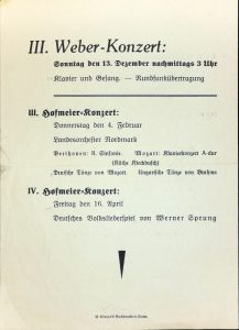 III. Weber-Konzert