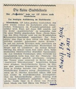 Presseausschnitt