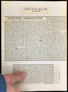 Presseausschnitt